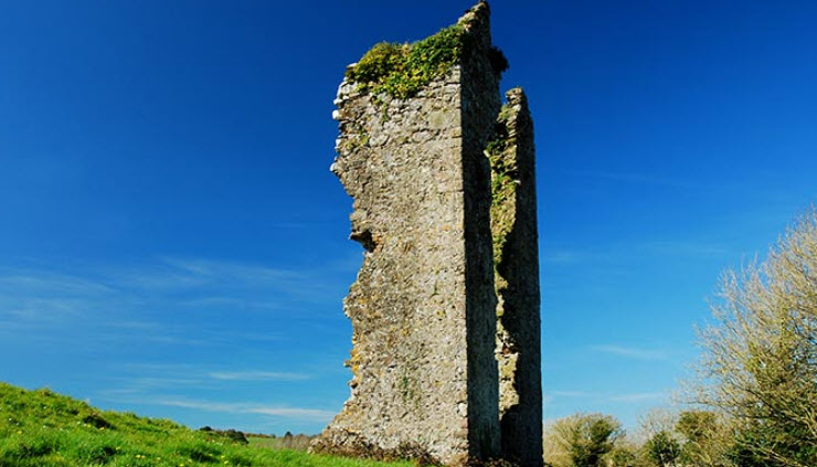 Kilmeadan Castle Ruins, Kilmeadan, Ireland, Ireland